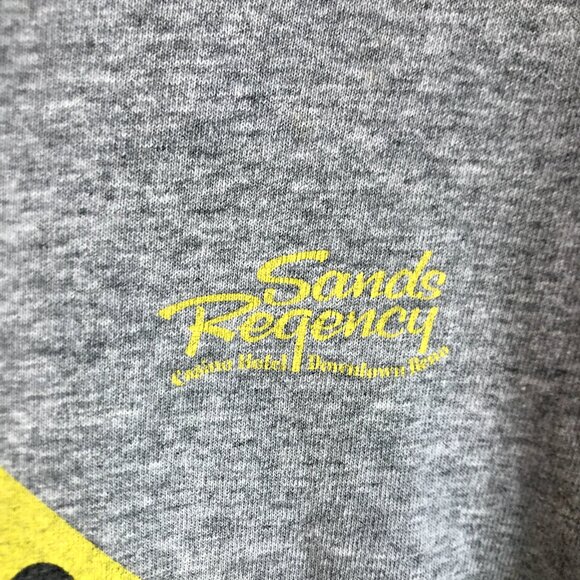 Vintage SANDS regency Las Vegas "We're Changing" T SHIRT - Adult Size L Humor - Picture 3 of 6